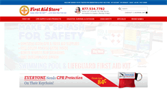 Desktop Screenshot of first-aid-store.com
